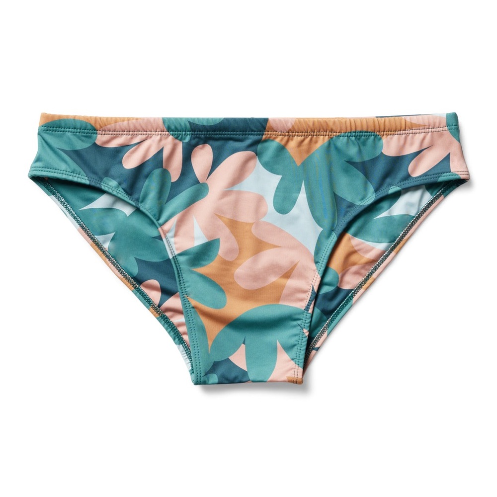 Floral Print Swim Brief SZ M 30-32